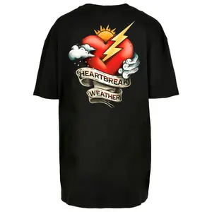 Γυναικείο oversized boyfriend T-shirt Merchcode Niall Horan Heartbreak Weather image-1