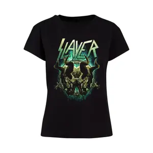 T-shirt de mulher Merchcode Slayer - Daemonic Twin Box image-0