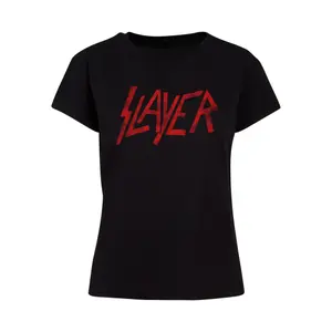 T-shirt femme Merchcode Slayer - Distressed Box image-0