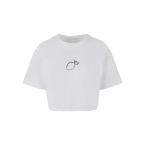 Oversize Kurzarm-T-Shirt für Frauen Merchcode Summer - Lemon image-0