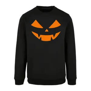 Sweatshirt Merchcode Halloween - Pumpkin Face image-0