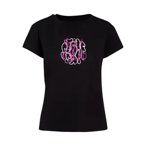 T-shirt de mulher Merchcode Wording Stay Safe Box image-0