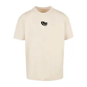 T-shirt oversize Merchcode Wording - Lemon Contour Heavy image-0