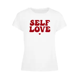 T-shirt de mulher Merchcode Wording - Self Love image-0