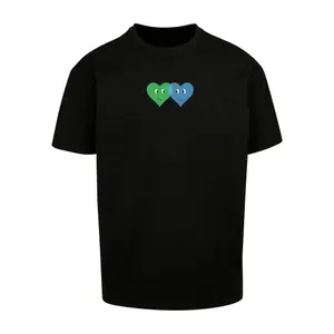 T-shirt oversize Merchcode Hugs & Love image-0