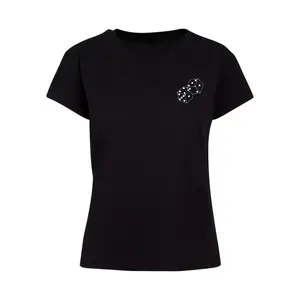 T-shirt för kvinnor Merchcode Hugs & Love - Heart Dice Box image-0