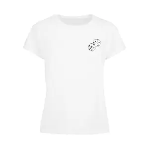 T-shirt de mulher Merchcode Hugs & Love Heart Dice Box image-0