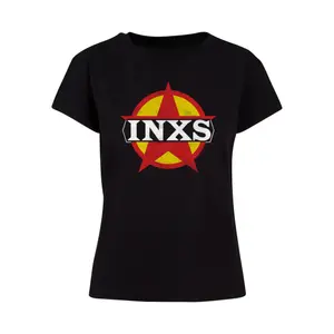 T-Shirt Merchcode INXS - Circle Star Logo Box image-0