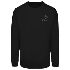 Long-sleeve sweatshirt Merchcode Cherry image-0