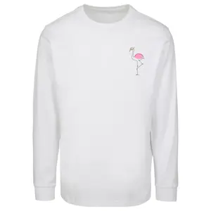 Sweatshirt de mangas longas Merchcode Flamingo image-0