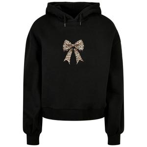 Sweatshirt com capuz de grandes dimensões para mulher Merchcode Ribbon image-0