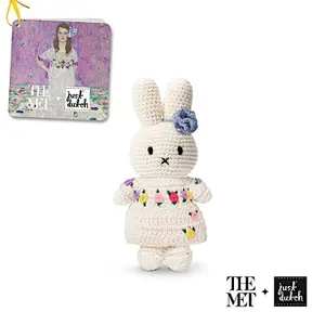 Dekorációs készlet táblához és plüssfigura Meri Meri Miffy x Klimt