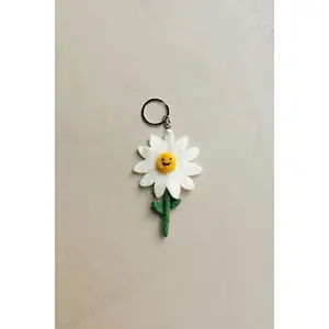 Sunflower Pattern Keyring Meri Meri image-0
