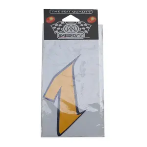 Medium motorcycle stickers Meryt Numero 1 image-0
