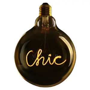 Led bulb for hanging e27 Message in the Bulb Chic image-0
