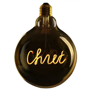 Led bulb for hanging e27 Message in the Bulb Chut image-0