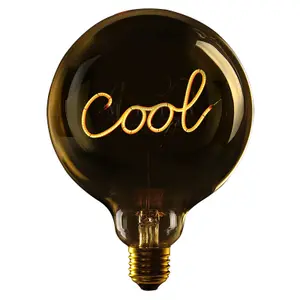 Bombilla LED colgante e27 Message in the Bulb Cool image-0