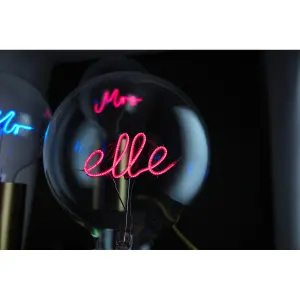 Lampadina LED e27 Message in the Bulb Elle image-1