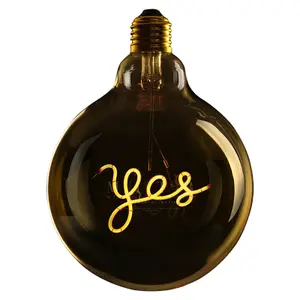 lampadina a sospensione LED e27 Message in the Bulb Yes image-0