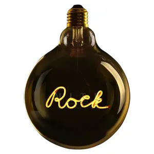 Led bulb for hanging e27 Message in the Bulb Rock image-1
