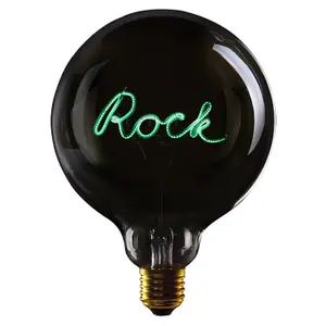 Lampadina LED e27 Message in the Bulb Rock image-0