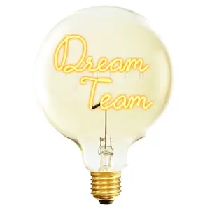 Lampadina LED e27 Message in the Bulb Dream Team image-0
