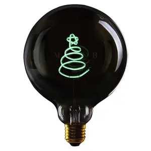 Lampadina LED e27 Message in the Bulb Xmas Tree image-0