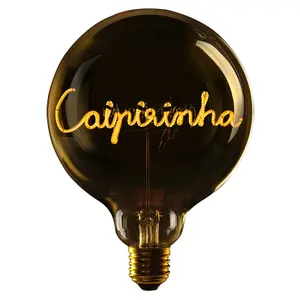 Lampadina LED e27 Message in the Bulb Caiprinha image-0