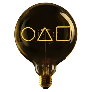 Lampadina LED e27 Message in the Bulb Squid Game image-0