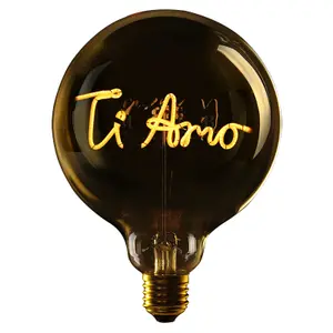 Lampadina LED e27 Message in the Bulb Ti Amo image-0