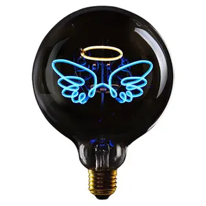 led-glühbirne zum aufstellen e27 Message in the Bulb Angel image-0