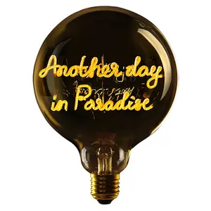 led-glühbirne zum aufstellen e27 Message in the Bulb Another Day In Paradise image-0