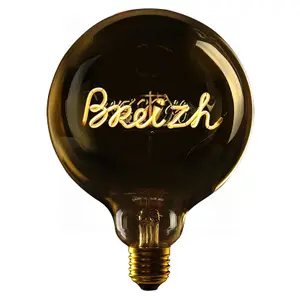 led-glühbirne zum aufstellen e27 Message in the Bulb Breizh image-0