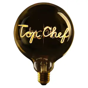 Lampadina LED e27 Message in the Bulb Top Chef image-0