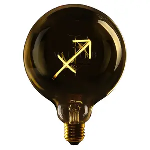 Lampadina LED e27 Message in the Bulb Zodiac - Sagittarius image-0