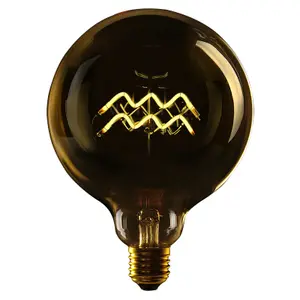 Led light bulb e27 Message in the Bulb Zodiac - Aquarius image-0