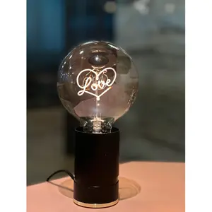Led light bulb e27 Message in the Bulb Love image-1