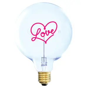 Led light bulb e27 Message in the Bulb Love image-0