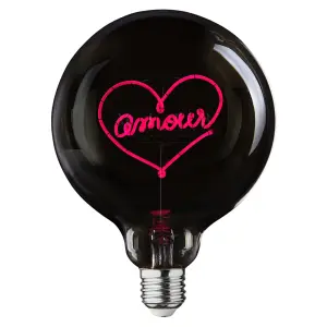 Lampadina LED e27 Message in the Bulb Amour (New) image-0