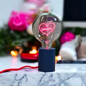 Lampadina LED e27 Message in the Bulb Amour (New) image-1