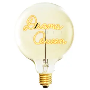 Led light bulb e27 Message in the Bulb Drama Queen image-0
