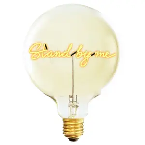 Lampadina E27 da tavolo Message in the Bulb Stand by me image-0