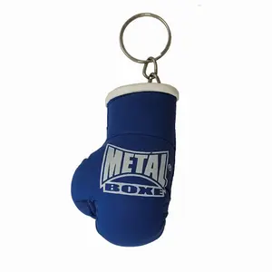 Porte-clé mini gant Metal Boxe image-0