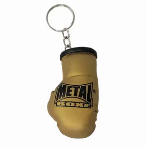 Mini handschoen sleutelhanger Metal Boxe