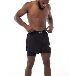 2-in-1 combat shorts Metal Boxe image-3