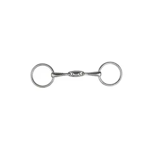 Bit for horse bridle with double break Metalab image-0