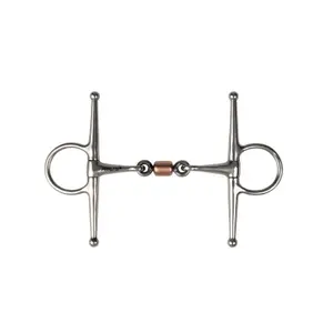 Mors aiguille double brisure pour cheval à roulette Metalab image-0
