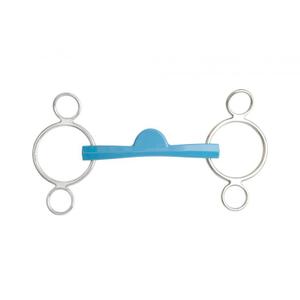 5901581-3-of-4-ring-bit-voor-verstelbare-halve-maan-paarden-metalab-flexi-blauw