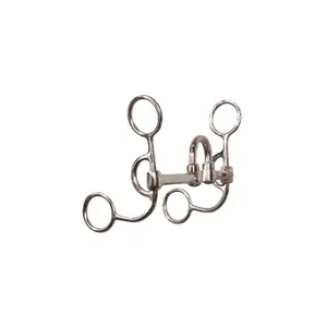 Mors western snaffle para caballo corto Metalab image-0