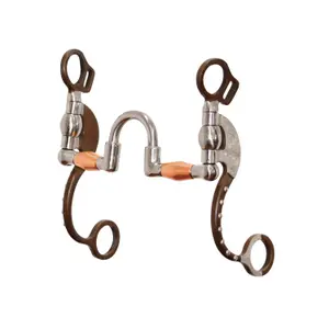 Δαχτυλίδι western snaffle για άλογα Metalab Antique image-0